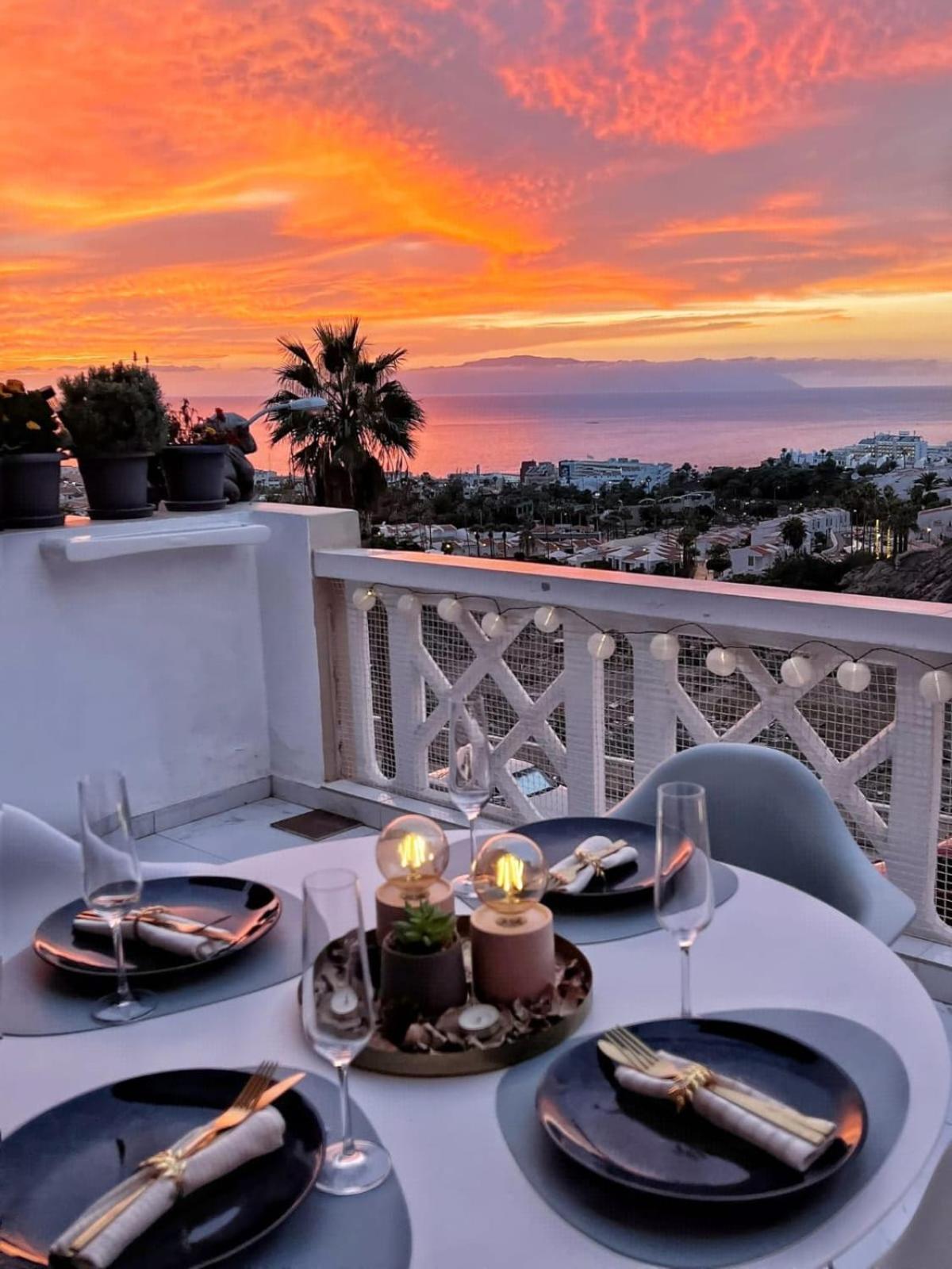 Sunshine Escape With Ocean View Apartment Costa Adeje  Exterior foto